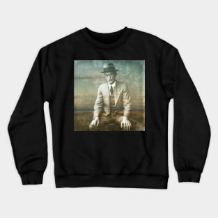 The Man In The Gray Fedora Crewneck Sweatshirt